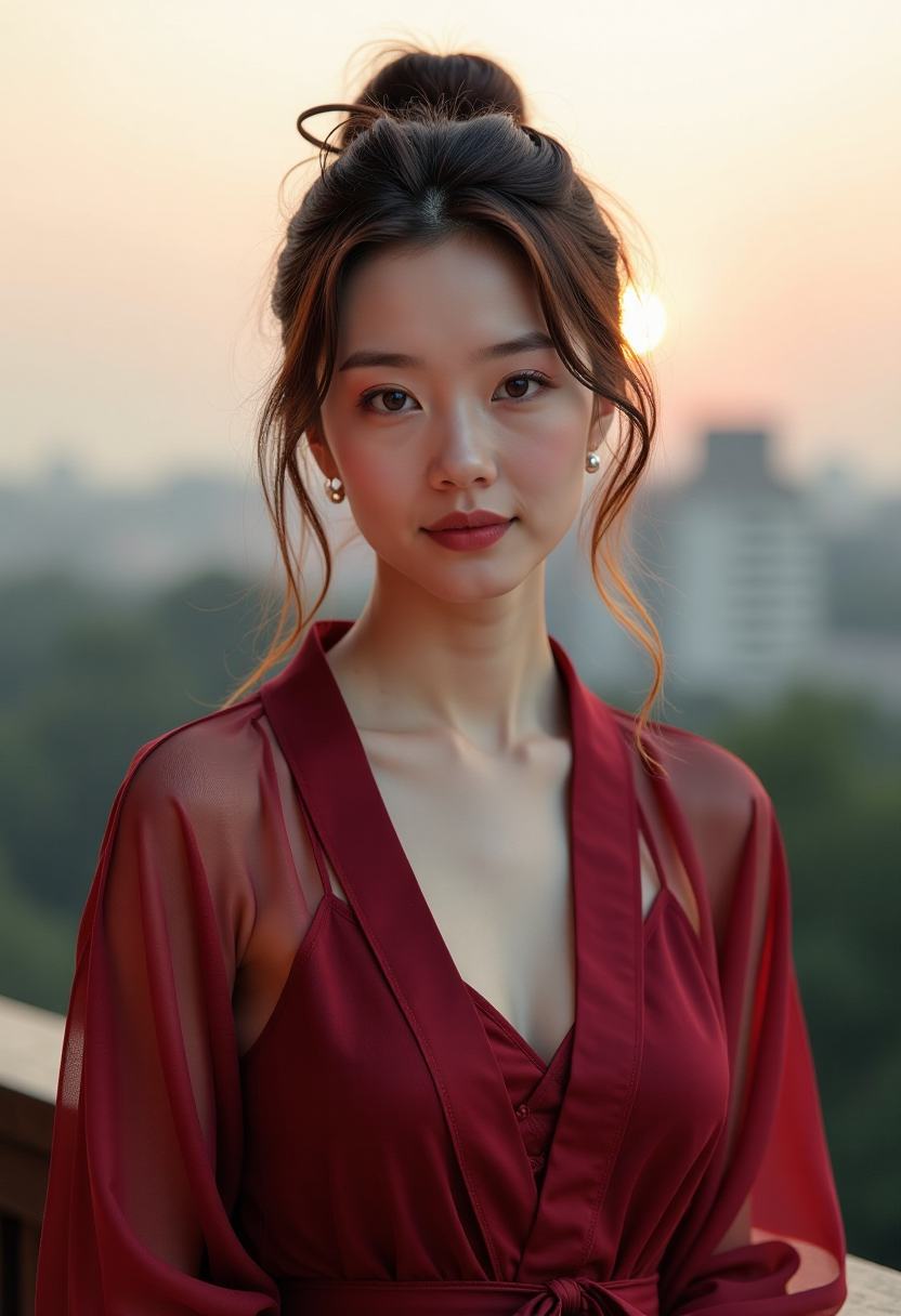 镜中月色